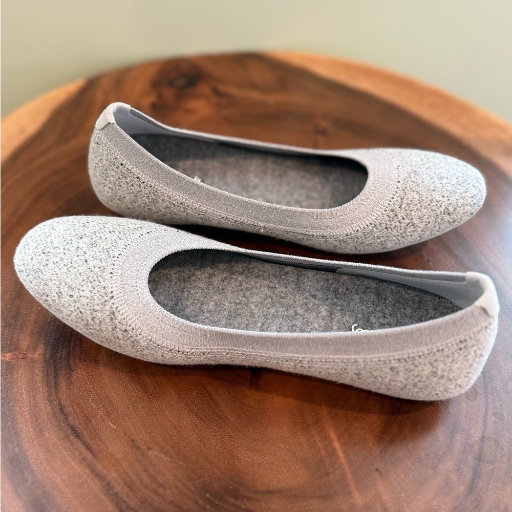 Allbirds Tree Breezer Light Gray Women's Flats W7.5